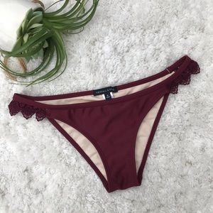 Pacsun Kendall & Kylie Lace Trim Bikini Bottom